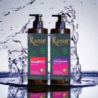 Dầu gội xả thảo dược kích thích mọc tóc sạch gàu ngừa nấm da đầu Kante herbal