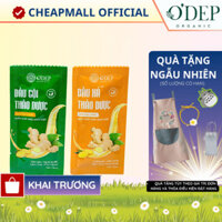 Dầu gội xả Thảo dược O'DEP gói 7.5ml Tinh dầu Gừng, Trắc bách diệp Tơi tóc, dưỡng da đầu, giảm gãy rụng, giảm ngứa - CMB