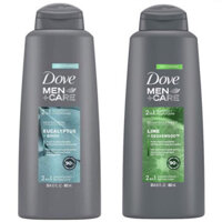 Dầu gội & xả thực vật cho nam Dove Men + Care 2 in 1 Shampoo and Conditioner Eucalyptus + Birch/Eucalyptus + Birch 603ml
