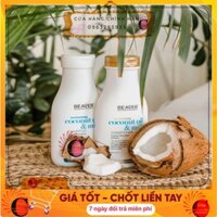 Dầu gội xả tinh chất sữa dừa BEAVER COCONUT OIL & MILK 350Ml