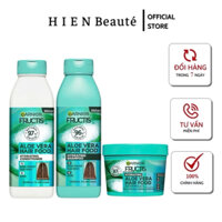 Dầu Gội + Xả + Ủ Tóc Garnier Fructis Aloe Vera Hair Food