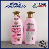 Dầu GộiKem xả Nuôi Dưỡng Tóc Organist Hàn Quốc 500ML - Hoa anh đào - Morocco Argan - Gừng &amp; Bạc hà - Hoa Anh Đào,Dầu gội