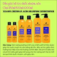 DẦU GỘI/XẢ CHO TÓC DUỖI NHUỘM UỐN CHITOSAN ACID SHAMPOO 500ML - BCAS500