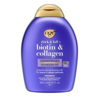 Dầu gội/xả OGX shampoo 385ml - Biotin & Collagen (Mỹ)