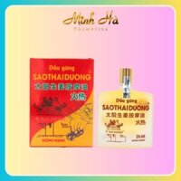 Dầu gừng Sao Thái Dương Ginger massage Oil 24ml