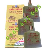 Dầu Gừng Thái Dương 24ml - Thông K.inh Hoạt Lạc, Giảm Đau Phong Thấp, Đau Xương Khớp