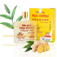 Dầu Gừng Thái Dương 24ml – Giảm Đau Mỏi Cơ, Đau Đầu