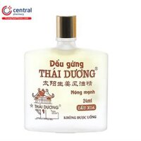 Dầu gừng Thái Dương 24ml
