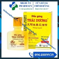 Dầu Gừng Thái Dương 6ml – Dầu nóng dùng xoa bóp