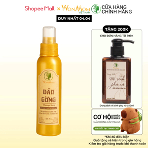 Dầu gừng WonMom 70g