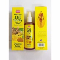 Dầu Gừng Xoa Bóp Banna - Dầu Massage Oil Spray Plai Thái Lan