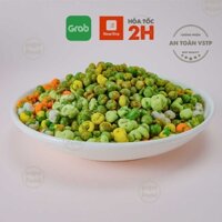 Đậu Hà Lan MIX 5 vị, Tỏi Ớt, Wasabi, Sữa, Phô Mai, Sầu Rêng, Hộp 450gr. Ăn Vặt Hà Nội