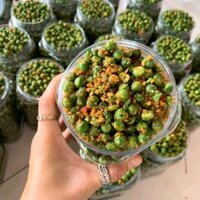 Đậu hà lan sấy giòn đậu hà lan rang tỏi ớt 1kg