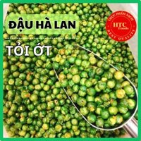 Đậu Hà Lan sấy muối đặc biệt nhà làm giòn thơm đậm đà, đậu Hòa Lan tỏi ớt, đồ ăn vặt sạch HTC Foods