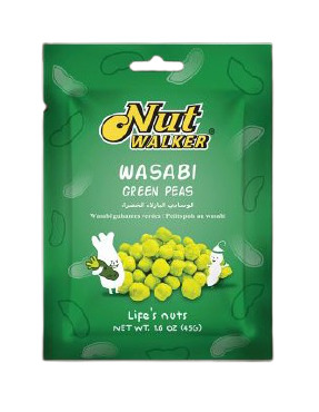 Đậu Hà Lan vị mù tạt Nut Walker gói 45g
