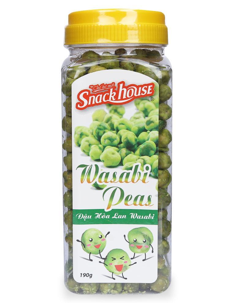 Đậu Hà Lan Wasabi Snack House Hộp 190g