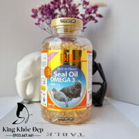 Dầu Hải Cẩu Seal Oil Omega-3 1000mg 320 Viên Chính Hãng BILL Natural Sources – Bổ Sung Omega-3 Tự Nhiên Cho Cơ Thể - King Khỏe Đẹp