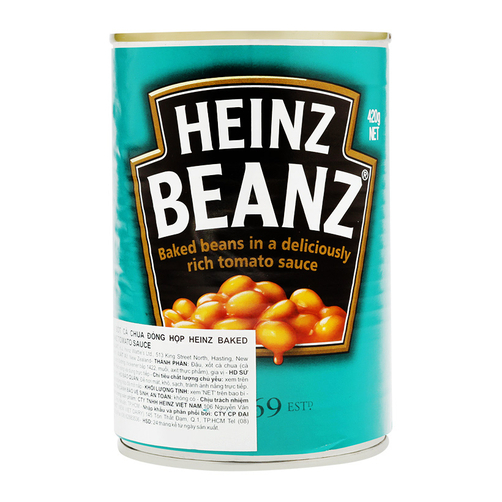 Đậu hầm sốt cà chua Heinz 420g