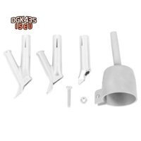 Đầu Hàn 4 Tốc Độ Cho Vinyl Pvc Nhựa Nóng Máy Thổi Khí Tam Giác Tốc Độ Vòi Phun 5Mm Đầu Hàn Tròn Hợp Kim Loại Y