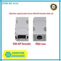 Đầu hàn cáp SCSI SM-6P female chân cái Servo encoder