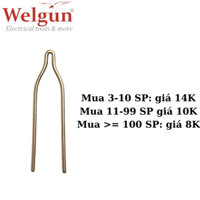 Đầu hàn dây Đồng C20(2mm) Welgun dùng được cho Máy 130W Welgun và máy hàn xung biến áp cơ như Tệp, Bách Khoa, Weller…