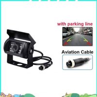 Đầu hàng không Màn hình quan sát phía sau ô tô Nâng cấp 700Tvl Ccd 18 Ir Đèn LED lùi Camera 12 / 24V cho xe tải Xe buýt đoàn lữ hành yehengh