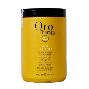 Dầu Hấp Fanola trị tóc hư tổn Oro Therapy 24K 1000ml