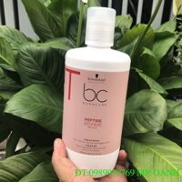 Dầu hấp Schwarzkopf BC Bonacure Peptide Rescure Repair phục hồi tóc hư tổn 750ml _{NEW}_