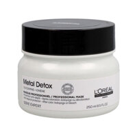 Dầu hấp thải độc kim loại, phục hồi hư tổn cho tóc L'oreal Metal Detox Mask 250ml