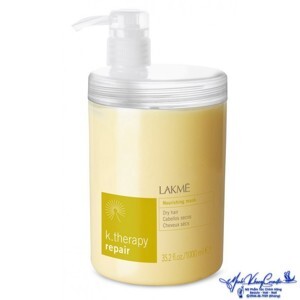 Dầu hấp tóc điều trị tóc hư tổn Lakme K.therapy Nourishing Mask - 1000ml