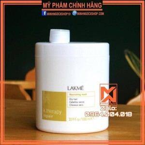 Dầu hấp tóc điều trị tóc hư tổn Lakme K.therapy Nourishing Mask - 1000ml