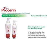 Dầu hấp tóc hư tổn Procerin giúp giảm tóc rụng, kích thích mọc tóc
