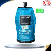Dầu hấp ủ tóc Collagen BOSECHER Bamboo Charcoal Treatment Phủ lụa siêu mượt 500ml