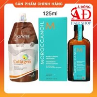 DẦU HẤP Ủ TÓC KARSEELL COLLAGEN 100ML  TINH DẦU DƯỠNG MOROCCANOIL TREATMENT CHÍNH HÃNG ISRAEL PHỤC HỒI TÓC HƯ TỔN - TÚI 100ML  Tinh dầu 125ml