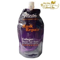 Dầu hấp ủ tóc siêu mềm mượt tóc túi Muster Collagen Repair Mask 500ml [ TT ]