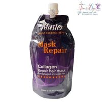 Dầu hấp ủ tóc siêu mềm mượt tóc túi Muster Collagen Repair Mask 500ml - TN