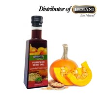 Dầu hạt bí ngô Hemani Pumpkin Seed Oil 250 ml, giảm nhờn, rụng tóc và phì đại tuyền liệt