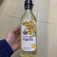 Dầu Hạt Cải Canola Oil Beksul Hàn Quốc Chai 500ML/ CJ) 카놀라유라이트 500ML