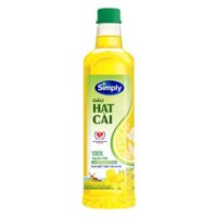 Dầu hạt cải nhãn hiệu Simply 1L