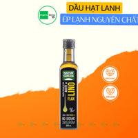 Dầu hạt lanh hữu cơ 250ml (Natur Green - ener Bio) - Ăn thực dưỡng - Organic Stores