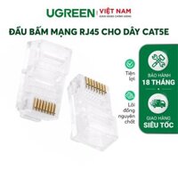 Đầu hạt mạng RJ45 UGREEN NW110 cho dây CAT5e  hàng chính hãng - 10 chiếchộp 20329