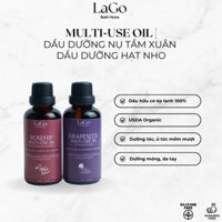 Dầu hạt nho, dầu nụ tầm xuân - Dầu dưỡng đa năng Lago