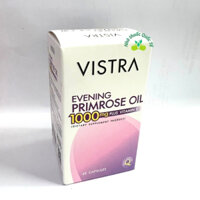 DẦU HOA ANH THẢO VISTRA Evening Primrose Oil 1000mg giúp đẹp da và tăng cường nội tiết tố nữ.