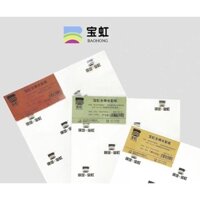 [ĐẬU HÓI]-Giấy Baohong A1 lỡ-Hạng họa sĩ-COMBO 5 tờ-100% Cotton-560mm*760mm