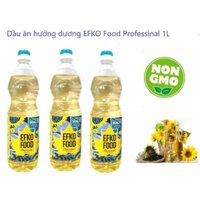 Dầu hướng dương Efko Food Nga chai 1Lít