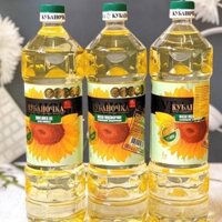 Dầu hướng dương Kuban Nga chai 1 lít