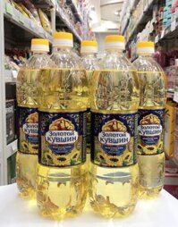Dầu hướng dương Zolotoy Kuvshin chai 1 lít – Nhập khẩu Nga