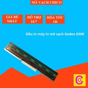 Đầu in máy in mã vạch Godex G500