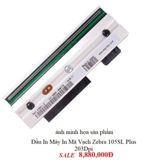 Đầu in máy in mã vạch Zebra 105SL plus 203dpi