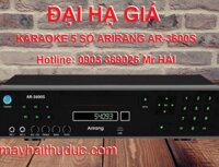 ĐẦU KARAOKE 5 SỐ ARIRANG AR-3600S